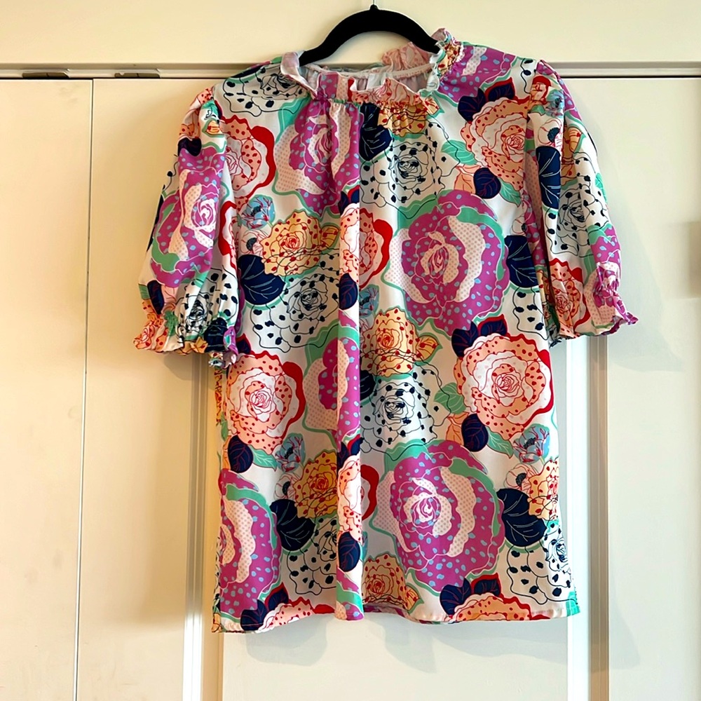 Floral blouse  XL